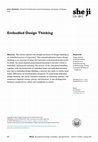 Research paper thumbnail of Embodied Design Thinking - She Ji - Spring 2019