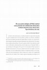 Research paper thumbnail of Por una Justicia Dialógica, de Roberto Gargarella (comp.), Buenos Aires, Siglo XXI Editores, 2014.