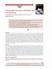 Research paper thumbnail of Young adults’ interaction with online news and advertising