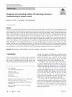 Research paper thumbnail of Designing and evaluating mobile self-reporting techniques: crowdsourcing for citizen science