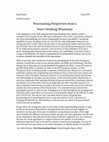 Research paper thumbnail of Peacemakingperspectivesbya frequentlypeace-breakingmissionaryInVision 1 July