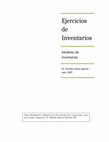 EJERCICIOS INVENTARIOS Cover Page