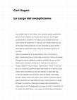 Research paper thumbnail of Carl Sagan - La Carga del Escepticismo