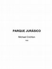 Michael Crichton - Parque Jurásico Cover Page