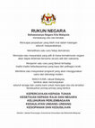 RUKUN NEGARA Cover Page