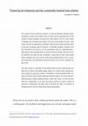 Research paper thumbnail of Financing development and the commodity backed loan scheme