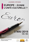 EUROPE : ÉCRIRE L'UNITÉ CULTURELLE Cover Page