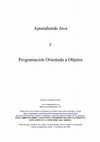 Aprendiendo Java y Programación Orientada a Objetos Cover Page