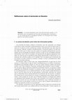 Research paper thumbnail of Reflexiones sobre el doctorado en Derecho