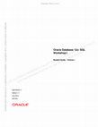 Oracle Database 12c: SQL Workshop I Cover Page