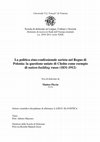 La politica etno confessionale zarista nel Regno di Polonia: la questione uniate di Cholm come esempio di nation-building russo (1831-1912) Cover Page