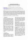 Research paper thumbnail of Blotting sand on writing inks an underestimated source of information (ext. abstract)