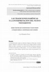 Research paper thumbnail of Las tradiciones rabínicas y la interpretación del nuevo testamento