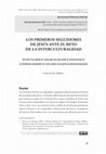 Research paper thumbnail of Los primeros seguidores de Jesús ante el reto de la interculturalidad