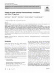 Research paper thumbnail of Updates in Ocular Antifungal Pharmacotherapy: Formulation and Clinical Perspectives