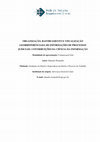 Research paper thumbnail of Organização, Rastreamento e Visualização Georreferenciada de informações de processos judiciais: contribuições da Ciência da Informação