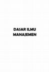 DASAR ILMU MANAJEMEN Cover Page