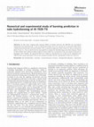 Numerical and experimental study of bursting prediction in tube hydroforming of Al 7020-T6 Cover Page