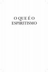 O que e o espiritismo Cover Page