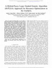 Research paper thumbnail of A Hybrid-Fuzzy Logic Guided Genetic Algorithm (H-FLGA) Approach for Resource Optimization in 5G VANETs