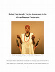 Research paper thumbnail of Rotimi Fani-Kayode: Yoruba Iconography in the African Diaspora Photography