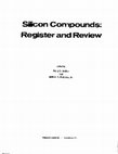 Research paper thumbnail of Silicon Compounds: Register and Review (1st edition)