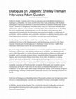 Research paper thumbnail of Dialogues on Disability: Shelley Tremain Interviews Adam Cureton (posted at BIOPOLITICAL PHILOSOPHY)