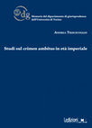 Studi sul crimen ambitus in età imperiale Cover Page