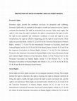 Research paper thumbnail of PROTECTION OF SOCIO-ECONOMIC AND CULTURAL RIGHTS