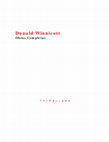 Donald Winnicott Cover Page