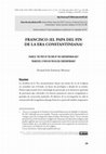 Research paper thumbnail of Francisco ¿El Papa del fin de la Era Constantiniana?