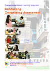 CBLMs on Trainers Methodology Level I Conduct Competency Assessment Competency-Based Learning Materials Conducting Competency Assessment Cover Page