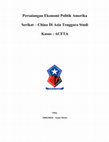 Persaiangan Ekonomi Politik Amerika Serikat - China ( tugas akhir asteng ) Cover Page