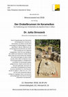 Research paper thumbnail of Der Orakelbrunnen im Kerameikos Zur Entdeckung einer Orakelstätte des (Apollon) Paian in Athen