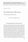 The Global Justice Movement: A Cross-National and Transnational Perspective Cover Page