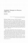 Research paper thumbnail of Apophatic Strategies in Allogenes