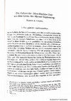 Research paper thumbnail of Die Geburt der 'Man-Machine Unit' aus dem Geiste des 'Mental Engineering'