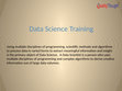 Data Science Training Cover Page