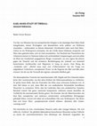 Research paper thumbnail of Karl-Marx-Stadt ist überall - Jahresend-Reflexionen