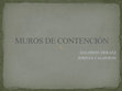 MUROS DE CONTENCIÓN Cover Page