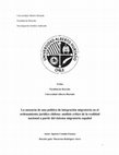 La ausencia de una política de integración migratoria en el ordenamiento jurídico chileno: análisis crítico de la realidad nacional a partir del sistema migratorio español Cover Page