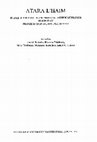 Research paper thumbnail of *Atara leḤaim: Studies in the Talmud and Medieval Rabbinic Literature in Honor of H.Z. Dimitrovsky* (Jerusalem: Magnes, 2000)