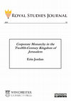 Corporate Monarchy in the Twelfth-Century Kingdom of Jerusalem Cover Page