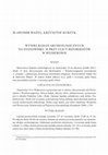 Research paper thumbnail of Wyniki badań archeologicznych na stanowisku 10 przy ulicy Reformatorów w Wejherowie/THE ARCHAEOLOGICAL EXCAVATIONS RESULTS
ON THE SITE 10 AT THE REFORMATORóW STREET IN WEJHEROWO