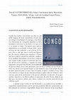 Research paper thumbnail of David VAN REYBROUCK: Congo. Una historia épica, Barcelona, Taurus, 2019 [2010], 743 pp.