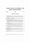 Research paper thumbnail of BENEFITS OF SHORT FOOD SUPPLY CHAINS FOR THE DEVELOPMENT OF RURAL TOURISM IN ROMANIA AS EMERGENT COUNTRY DURING CRISIS