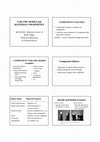 Research paper thumbnail of FAILURE MODES and MATERIALS PROPERTIES COMPONENT FAILURES