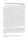 Research paper thumbnail of Sultan Veled'in Türkçe Şiirlerinde Aruz Kullanımı