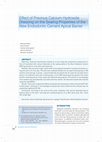 Effect of previous calcium hydroxide dressing on the sealing properties of the new endodontic cement apical barrier Cover Page