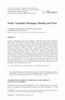 Youth, community belonging, planning and power Cover Page